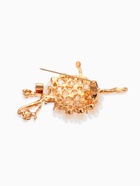 Брошь «Балерина» женственность, цветная в золоте - Фото 4