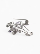 Брошь «Цветы полевые», цвет фиолетовый в серебре - Фото 3