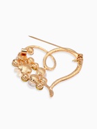 Брошь «Сердце» жемчужное, цвет белый в золоте - Фото 3