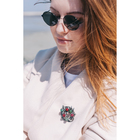 Брошь «Круг» спелые плоды, цветная в чернёном серебре - Фото 4