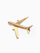 Брошь «Самолёт» цвет золото - Фото 11