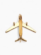 Брошь «Самолёт», цвет золото - Фото 3