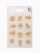 Брошь «Знаки зодиака» ассорти, гороскоп, белая в золоте - Фото 5