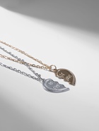 Кулоны парные «Неразлучники», лучшие друзья, цвет серебристо-золотой, 45 см - Фото 8