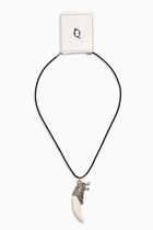 Кулон на шнурке «Клык волка», МИКС, 45 см - фото 63029196