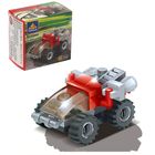 Конструктор гоночная машина KAZI Гонка, 26 деталей, 5+ - Фото 1