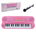 Синтезатор «Музыкант» с микрофоном, цвет розовый, 32 клавиши, работает от батареек - Фото 1