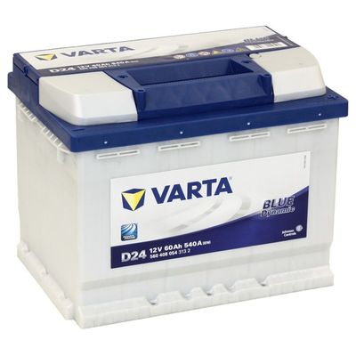 Автомобильный аккумулятор Varta 60 Ач, обратная полярность Blue Dynamic 560 408 054