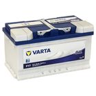 Автомобильный аккумулятор Varta 80 Ач, обратная полярность Blue Dynamic 580 406 074, низкий