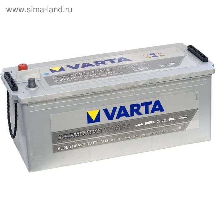 Аккумуляторная батарея Varta 180 Ач, обратная полярность PRO-motive Silver 680 108 100 - Фото 1