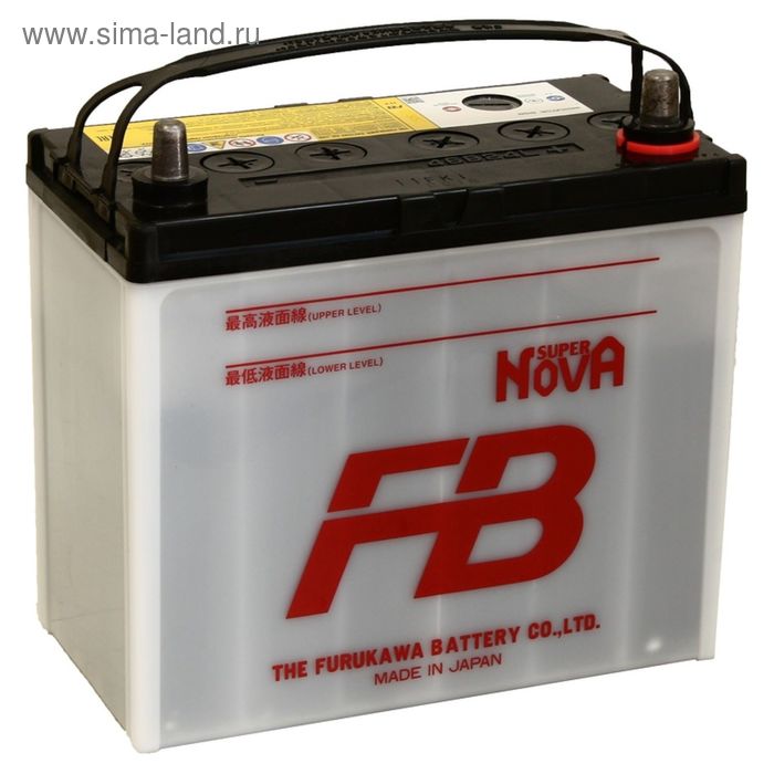 Аккумуляторная батарея FB SUPER NOVA 45 Ач, обратная полярность т/кл 46B24L - Фото 1