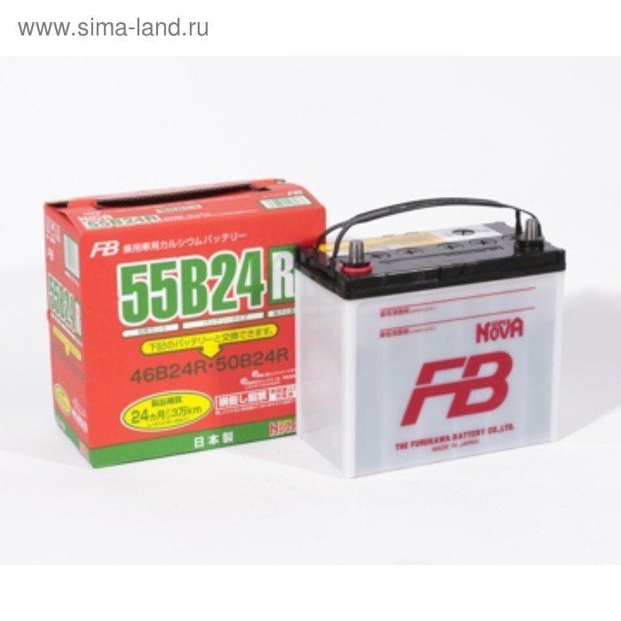 Автомобильный аккумулятор FB SUPER NOVA 45 Ач т/кл 55B24R - Фото 1