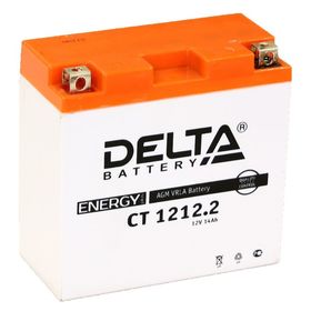 Аккумуляторная батарея Delta 12 Ач CT 1212.2 (YT14B-4)