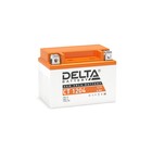 Аккумуляторная батарея Delta СТ1204 (YB4L-B, YB4L-A, YTX4L-BS) 12 В, 4 Ач обратная (- +) - фото 301172151