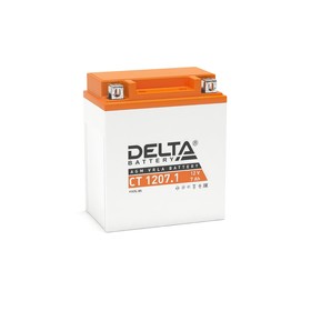 Аккумуляторная батарея Delta СТ1207.1 (YTX7L-BS)12V, 7 Ач обратная(- +)