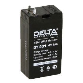 

Аккумуляторная батарея Delta 1 Ач 4 Вольт DT 401