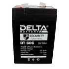 Аккумуляторная батарея Delta 6 Ач 6 Вольт DT 606 - Фото 2