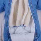 Комбинезон для мальчика (капюшон с опушкой), рост 86 см, цвет синий - Фото 6
