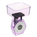 Весы кухонные Sakura SA-6018P, 1 кг, механические, фиолетовые - Фото 1