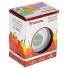 Весы кухонные Sakura SA-6018P, 1 кг, механические, фиолетовые - Фото 6