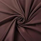 Штора портьерная "Этель" ширина 135 см, высота 250 см, цвет шоколад - фото 3796639
