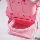 Стульчик для кормления BH-435, цвет розовый - Фото 7