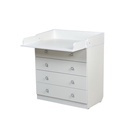 Комод пеленальный детский 804 «Фея 1580», 80×47×92 см, 4 ящика, белый - Фото 5