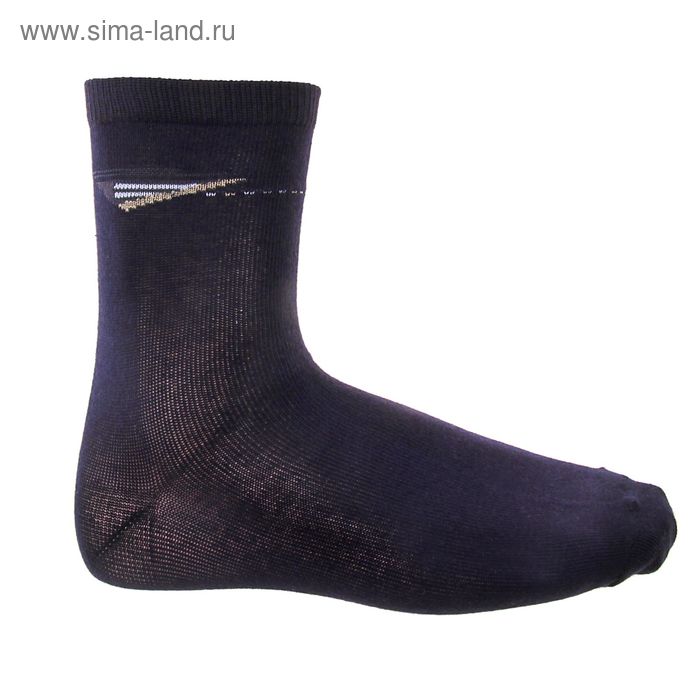 Носки мужские, размер 27-29 (размер обуви 40-45-46 ), цвет синий - Фото 1