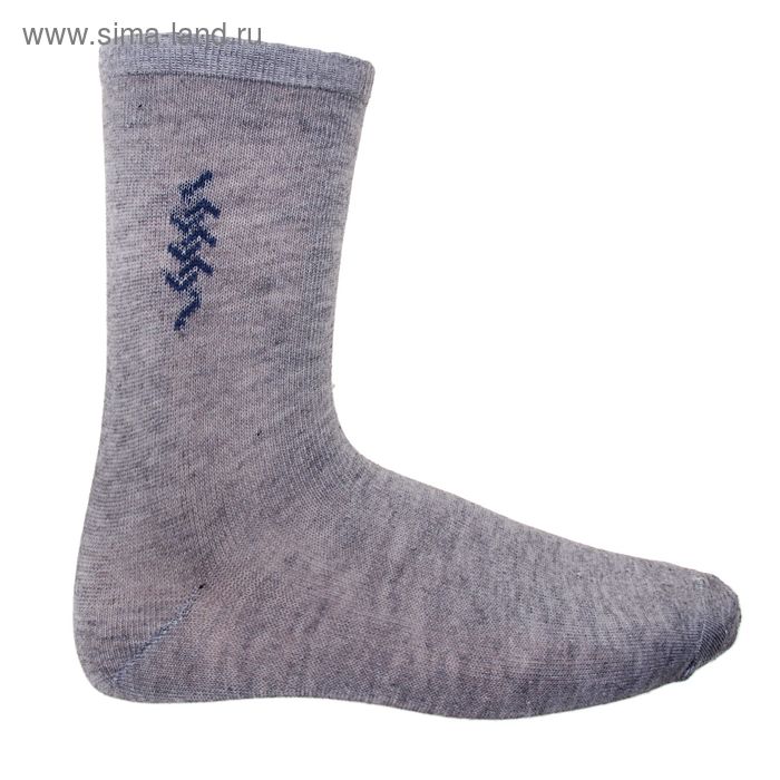 Носки мужские, размер 27-29 (размер обуви 40-45), цвет серый (арт. М17) - Фото 1