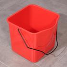 Тележка уборочная одноведерная, с отжимом, 23 л, хромированная рама - Фото 7