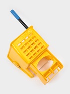 Тележка для уборки с отжимом и ведром, двухведерная, 46 л, на колёсах - Фото 5