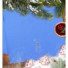 Полотенце Collorista "Снеговик" 40*70 см,100% хлопок, вафельное , 150 гр/м2 - Фото 1