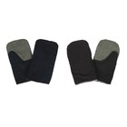 Рукавицы утеплённые, диагональ, утеплитель: двойной ватин, МИКС, Greengo - Фото 3