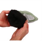 Рукавицы утеплённые, наладонник брезент ОП 420 г, утеплитель ватин, серые - Фото 3