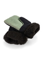 Рукавицы утеплённые, наладонник брезент ОП 420 г, утеплитель ватин, серые - Фото 5