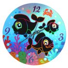 Часы-гравюра "Рыбки", 25 см - Фото 2