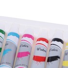 Краски акварельные, 12 цветов, в пластиковой тубе, 9 мл, в картонной коробке - Фото 2