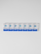 Таблетница «Неделька», русские буквы, 21.5×5.5×2.5 см, 7 секций, МИКС - Фото 4