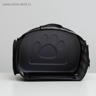 Складная сумка-переноска с отдельным входом, материал EVA, 43.5×28×33 см, серая - Фото 13