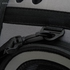 Складная сумка-переноска с отдельным входом, материал EVA, 43.5×28×33 см, серая - Фото 9