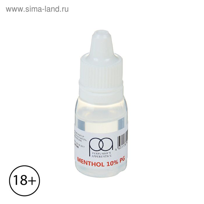 Ароматизатор TPA, Menthol 10% PG, 10 мл - Фото 1