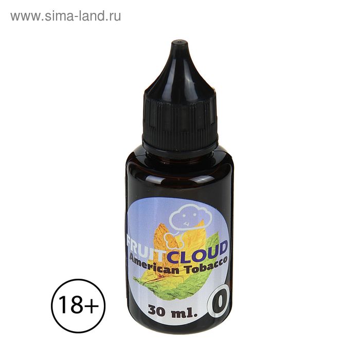 Жидкость для многоразовых ЭИ Fruit Cloud (New) American Tobacco, 0 мг, 30 мл - Фото 1