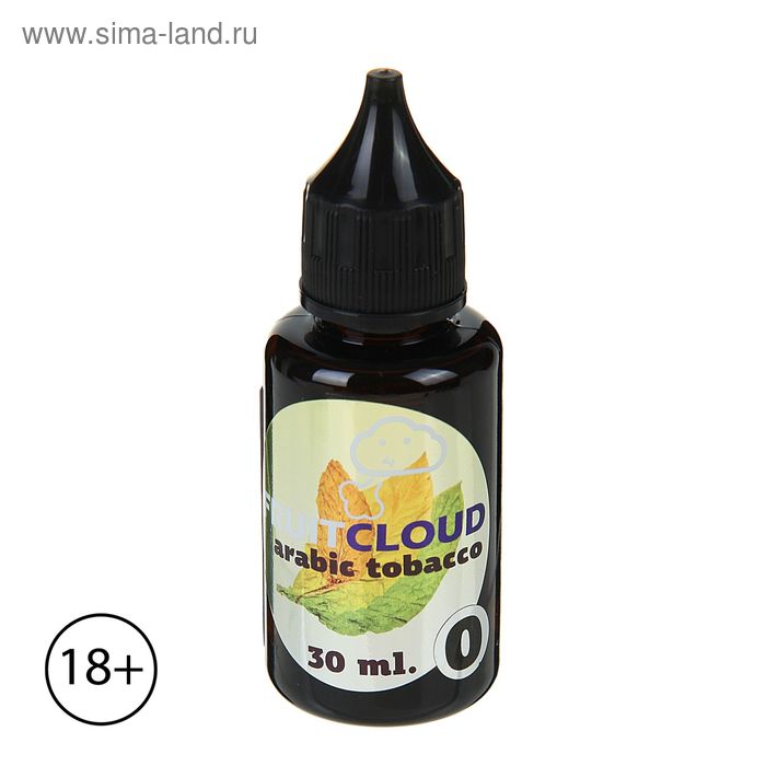 Жидкость для многоразовых ЭИ Fruit Cloud (New) Arabic Tobacco, 0 мг, 30 мл - Фото 1