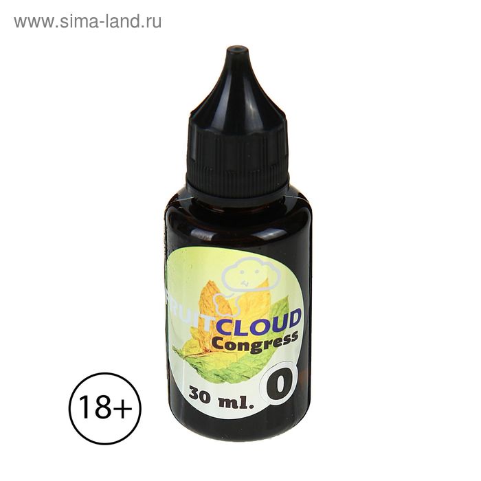 Жидкость для многоразовых ЭИ Fruit Cloud (New) Congress, 0 мг, 30 мл - Фото 1