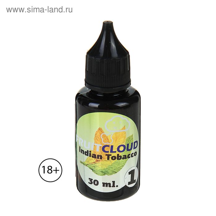 Жидкость для многоразовых ЭИ Fruit Cloud (New) Indian Tobacco, 1 мг, 30 мл - Фото 1