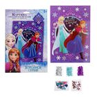 Аппликация стразами и пайетками "Радости и веселья", Холодное сердце, А4 - Фото 2