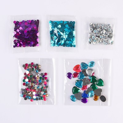 Аппликация стразами и пайетками «Время волшебства», Холодное сердце, А4