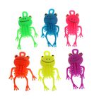 Ёжка резиновый "Лягушка" световой, цвета МИКС - Фото 1