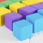 Развивающие кубики «Обучающий материал», набор 20 кубиков, цветные малые - Фото 2