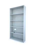 Стеллаж из ЛДСП, 85×30×200 см, белый - Фото 2